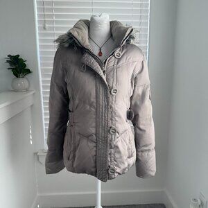 ZeroXposur Grey Faux Fur Hood Puffer Jacket ❄️ | Women’s Ski & Winter Streetwear